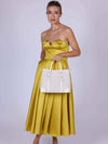 BORSA A SPALLA DONNA - GATTINONI ROMA BIANCO - BEN268761WVP 6