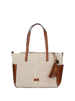 BORSA A SPALLA DONNA - GATTINONI ROMA BEIGE - BEN268780WC2