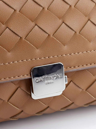 BORSA A MANO DONNA - GATTINONI ROMA TAN - BEN268801WVP 4