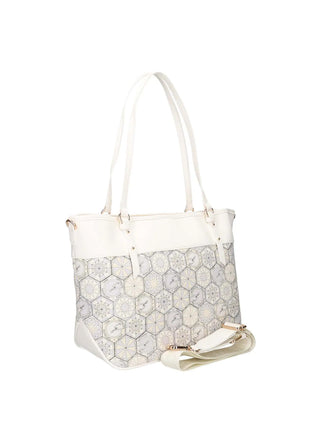 BORSA A MANO DONNA - GATTINONI ROMA BIANCO - BENTD8800WZT 3