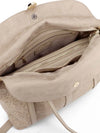 BORSA A MANO DONNA - GATTINONI ROMA BEIGE - BENTD8815WVP 5