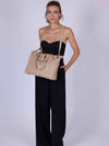 BORSA A MANO DONNA - GATTINONI ROMA BEIGE - BENTD8815WVP 6