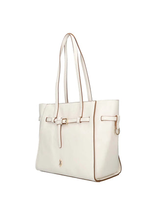 BORSA A SPALLA DONNA - US POLO ASSN. BIANCO - BEU2G9067WVP 2