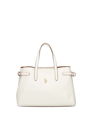 BORSA A MANO DONNA - US POLO ASSN. BIANCO - BEU2G9069WVP