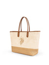BORSA A SPALLA DONNA - US POLO ASSN. NATURALE - BEU2P8695WP5 2