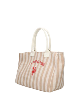 BORSA A SPALLA DONNA - US POLO ASSN. TAN - BEU2P9180WCO 2