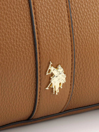 BORSA A SPALLA DONNA - US POLO ASSN. TAN - BEU8L9054WVP 4