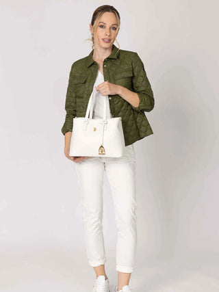 BORSA A MANO DONNA - US POLO ASSN. BIANCO - BEUJE8662WVP 4