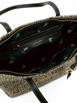 BORSA A SPALLA DONNA - US POLO ASSN. NERO - BEUJG9131WZC 3
