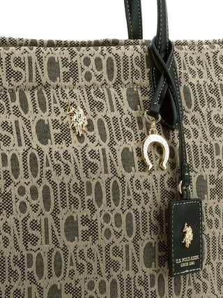 BORSA A SPALLA DONNA - US POLO ASSN. NERO - BEUJG9131WZC 5