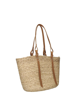 BORSA A SPALLA DONNA - US POLO ASSN. NATURALE - BEUO19023WZA 2