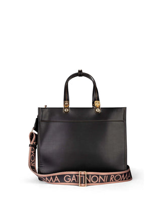 BORSA A MANO DONNA - GATTINONI ROMA NERO - BINIA8447WVP 3