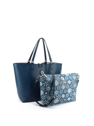 BORSA A MANO DONNA - GATTINONI ROMA BLU - BINTD8011WZT 4
