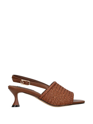 SANDALO DONNA - GATTINONI ROMA MARRONE - PENCD1632WEI