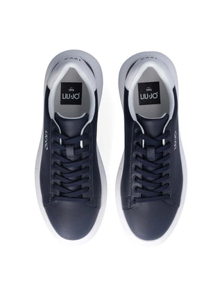 SNEAKERS UOMO - LIU-JO NAVY-BIANCO - 7B4027PX474 4