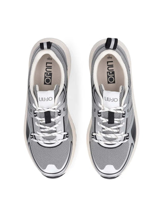 Herren-Sneaker - Liu-Jo Silber-Schwarz - 7B6009TX519 4