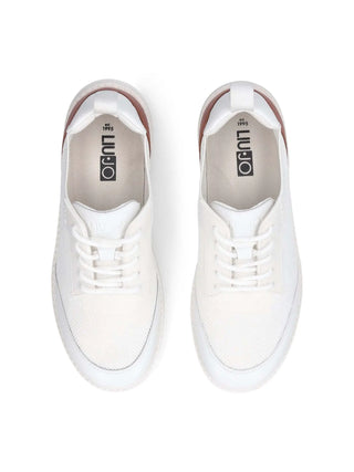 Herren-Sneaker - Liu-Jo Weiß-Leder - 7B6013TX415 4