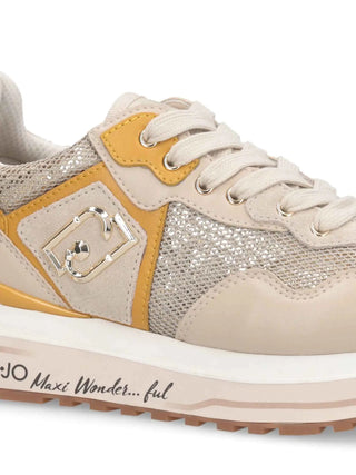 DAMEN-SNEAKER - LIU-JO BEIGE - BA6009PX077 5