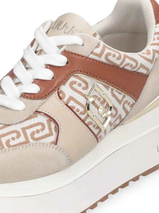 DAMEN-SNEAKER - LIU-JO BEIGE - BA6019PX617 5