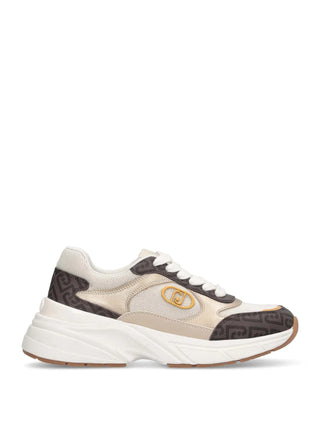 DAMEN-SNEAKER - LIU-JO BRAUN-BEIGE - BA6045PX831 1
