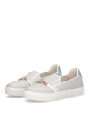 Damen-Slipper - Liu-Jo Weiß-Hellblau - BA6061EX339 2