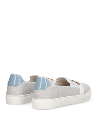 Damen-Slipper - Liu-Jo Weiß-Hellblau - BA6061EX339 3