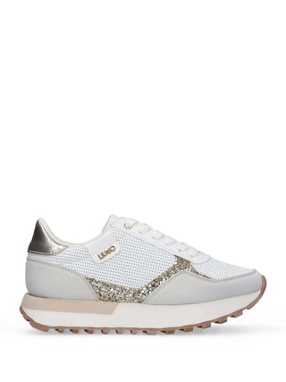 DAMEN-SNEAKER - LIU-JO WEISS-GOLD - BA6065TX524 1