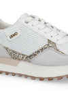 DAMEN-SNEAKER - LIU-JO WEISS-GOLD - BA6065TX524 5