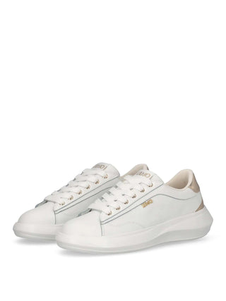 DAMEN-SNEAKER - LIU-JO WEISS-GOLD - BA6069PX026 2