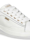 DAMEN-SNEAKER - LIU-JO WEISS-GOLD - BA6069PX026 5