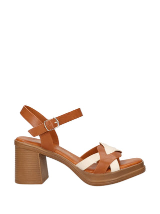 SANDALO DONNA - MNG COLLECTION CUOIO - 3843