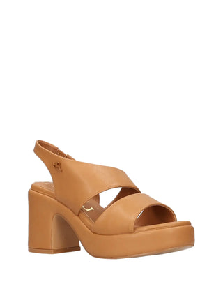 SANDALO DONNA - NAZARENO GABRIELLI CAMEL - 6121 2