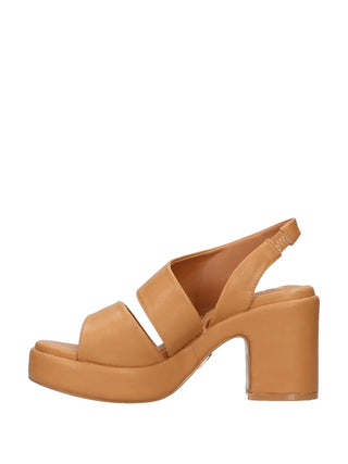SANDALO DONNA - NAZARENO GABRIELLI CAMEL - 6121 4