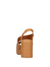 SANDALO DONNA - NAZARENO GABRIELLI CAMEL - 6121 5