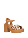 SANDALO DONNA - NAZARENO GABRIELLI CAMEL - 6123 2