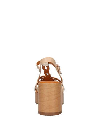 SANDALO DONNA - MNG COLLECTION BEIGE - 6222 5
