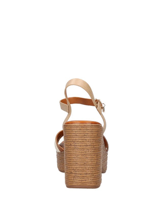SANDALO DONNA - MNG COLLECTION BEIGE - 7211 5