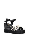 SANDALO DONNA - NAZARENO GABRIELLI NERO - 7314 2
