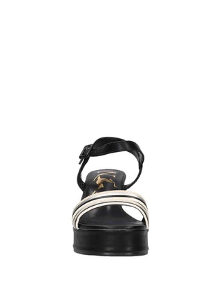 SANDALO DONNA - NAZARENO GABRIELLI NERO - 7314 3