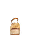 SANDALO DONNA - +VINCENTI BEIGE - 9851 3