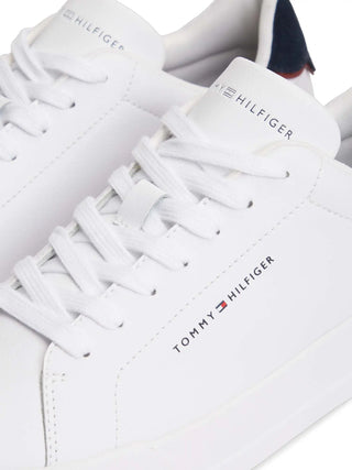 HERREN-SNEAKER - TOMMY HILFIGER WEISS-BLAU - FM0FM05367 4