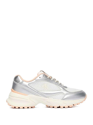 DAMEN-SNEAKER - CALVIN KLEIN WEISS-SILBER - YW0YW02063