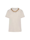 T-SHIRT DONNA - SILVIAN HEACH BIANCO - GPP26074TS 1