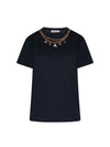 T-SHIRT DONNA - SILVIAN HEACH NERO - GPP26074TS 1