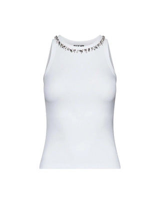 Damen-Tanktop – Silvian Heach Weiß – GPP26450CN
