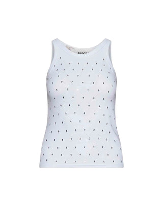 Damen-Tanktop – Silvian Heach Weiß – GPP26499CN