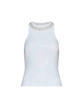 Damen-Tanktop – Silvian Heach Weiß – GPP26503CN
