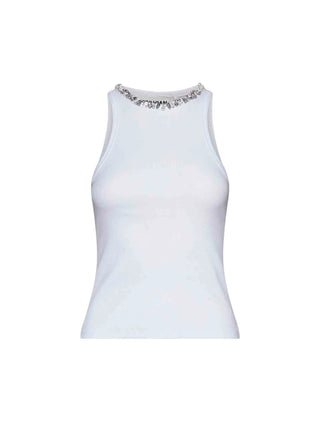 Damen-Tanktop – Silvian Heach Weiß – GPP26505CN