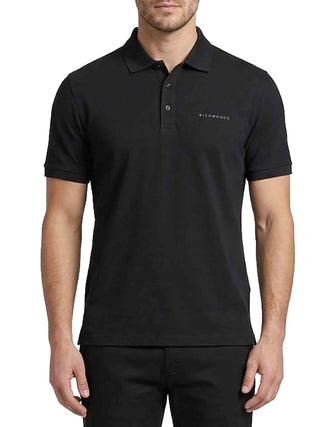 Herren-Poloshirt - John Richmond Schwarz - UMP26035PO