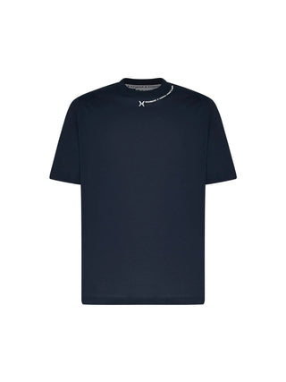 Herren-T-Shirt - John Richmond Navy - UMP26038TS 1